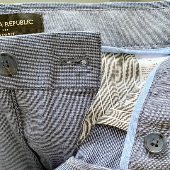 Banana Republic Men’s AIDEN Pants Slim Stretch - Picture 6 of 6